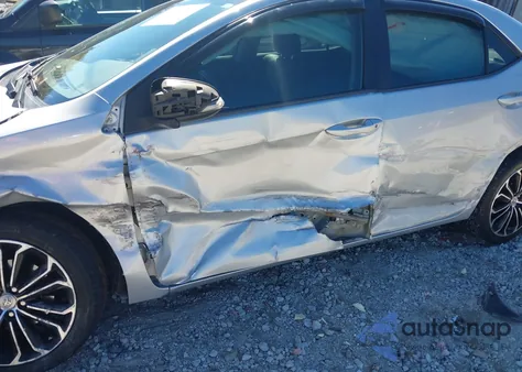 2016 Toyota Corolla S Plus z USA, uszkodzony, nr VIN 2T1BURHE2GC596097